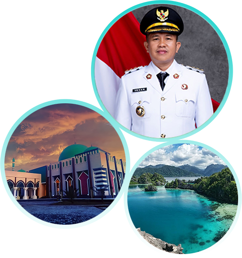 Bupati Morowali dan ikon daerah Kabupaten Morowali